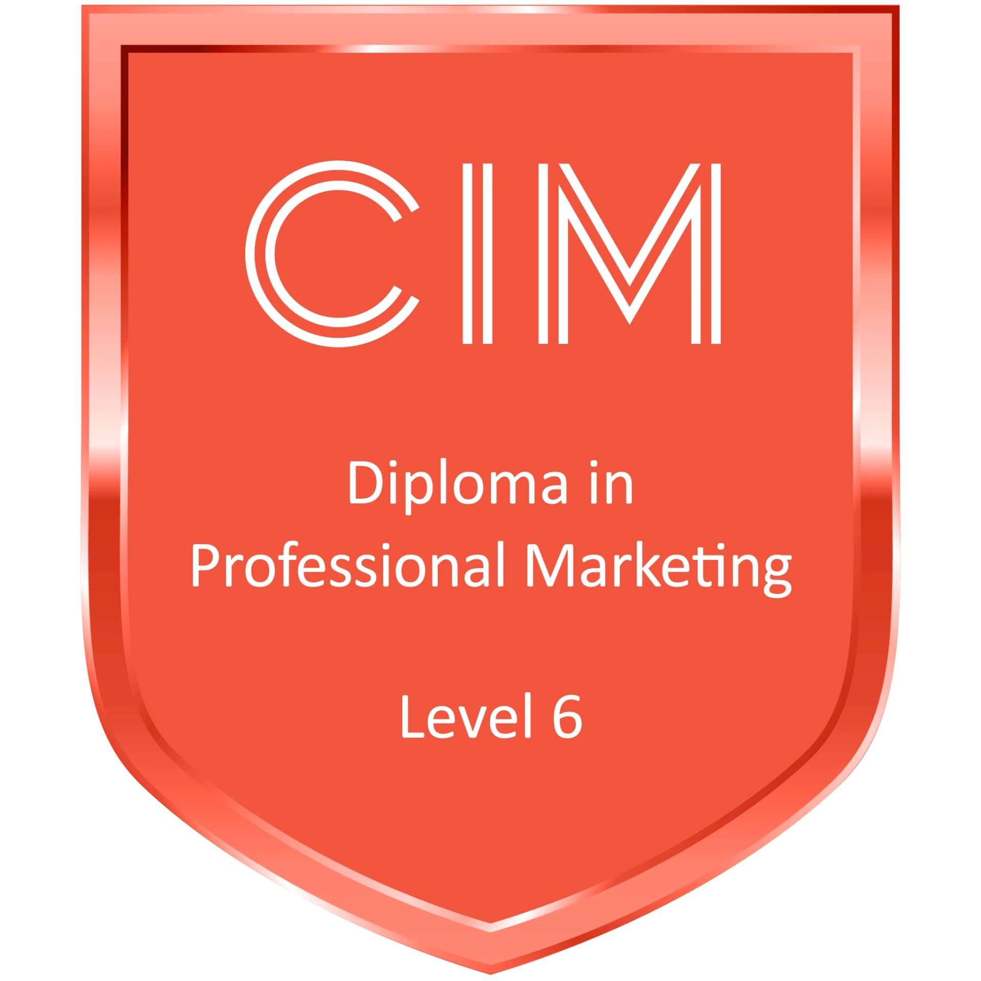 CIM Level 6 Diploma in Professional Marketing digital badge